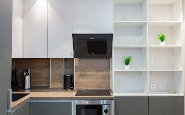 V Tsentre,lyuks Vmestimostyyu 6 Chelovek Apartments