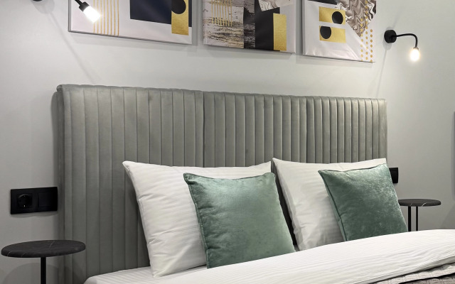 Апартаменты Пижама: "Шалфей" с кухней и стиральной машиной