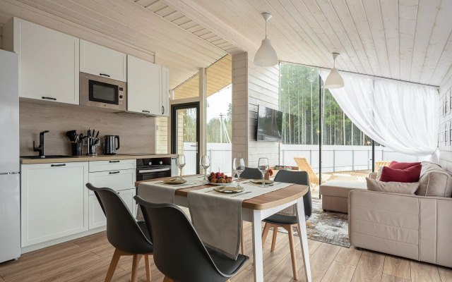 Частный дом Семейный с баней