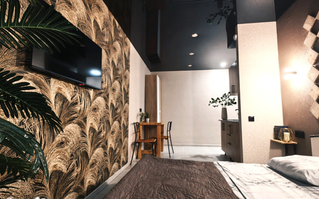 Апартаменты Уютная студия напротив университета и парка в центре Нефтяников