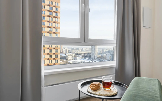 Квартира Видовая со спальней у Метро Окская