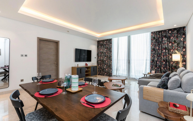 Апартаменты Sterling 1BR with Burj Khalifa View