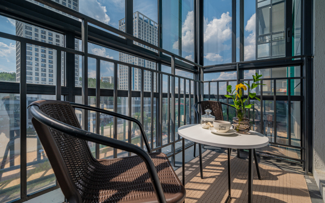 Квартира Студия БТВ Апартс на улице Щербакова