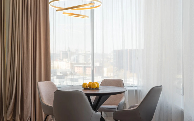 Flat Inn ryadom s metro Avtozavodskaya v zhk Story Apartments