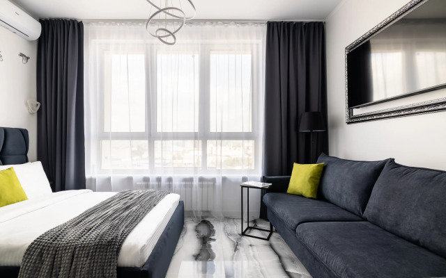 Апартаменты Grey Рядом С Парком И Сити