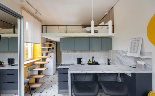 Квартира студия Sunny apartment на ВДНХ