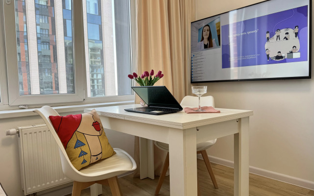 Svetlaya Yevrodvushka Atmosfera Sna V Delovom Tsentre Flat