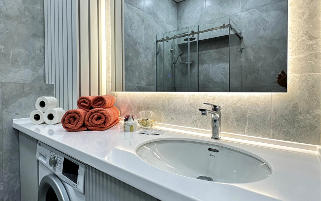 Luchshie Apartamentyi Almatyi Naprotiv TRTs Mega Almatyi Apartments