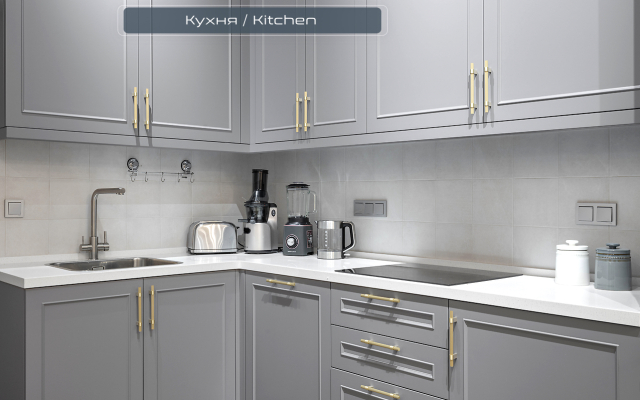 Дизайнеpские апартаменты с балконом на Pубинштейна