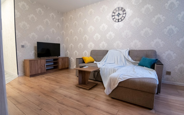 Апартаменты с новым ремонтом на четверых