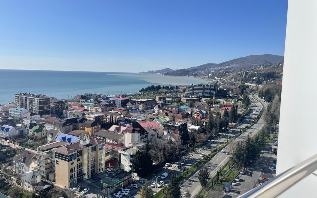 S neveroyatnym vidom na more i zakaty Apartments