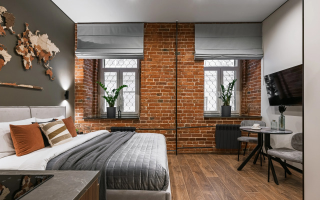 Квартира GM Apartments Стильная Лофт 3 у Кремля