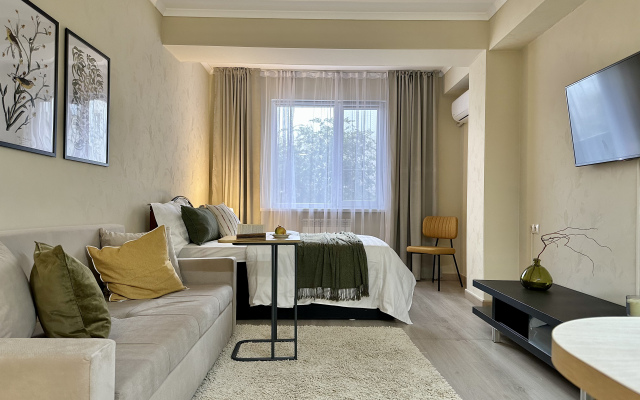 Квартира Студия ПЕНИЕ ПТИЦ в центре города