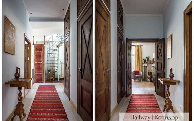 Апартаменты Minin Apartments Богемная Двухуровневая Мансарда 150 кв.м