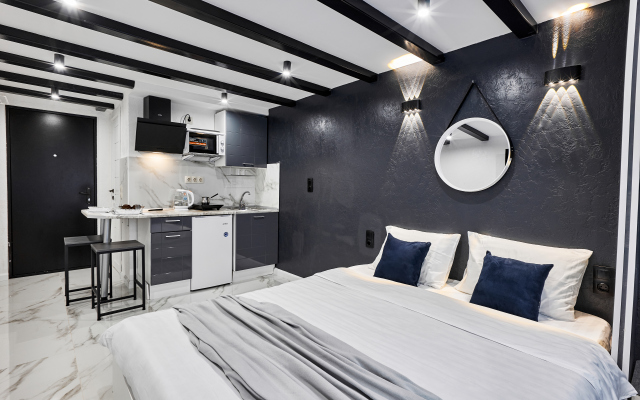 Апартаменты монохромные EasyGuest на Чертановской