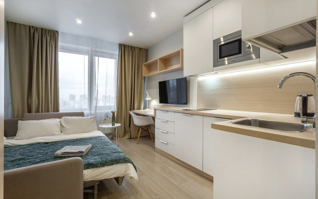 Апартаменты Бизнес-студия с видом на Москва-реку