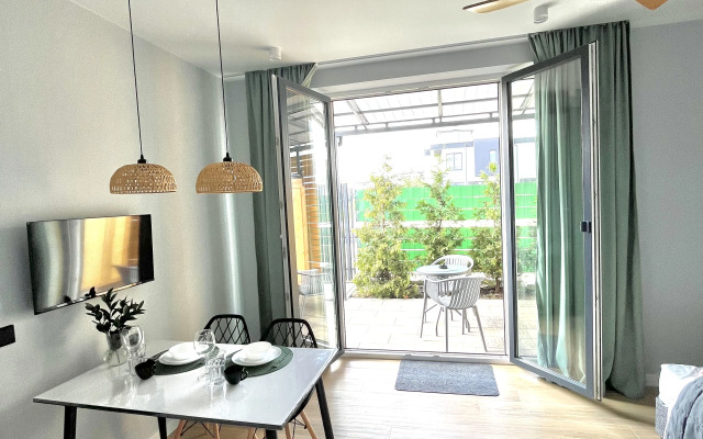Studiya Nordlys S Terrasoy I Mangalom Flat