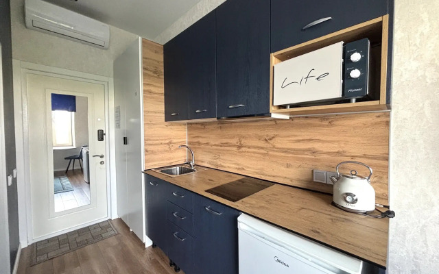 Апартаменты Двухместная студия с кухней Волна