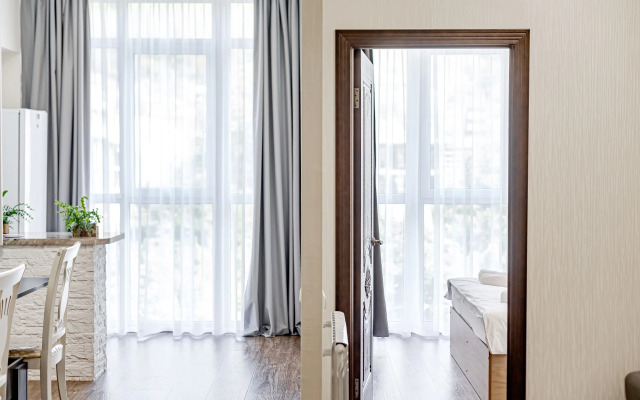 Апартаменты Гортензия Ирины Савельевой в парке с видом на горы