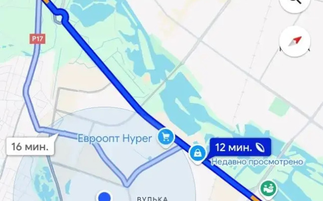 Квартира Светлая 3-комн. на Гребном канале