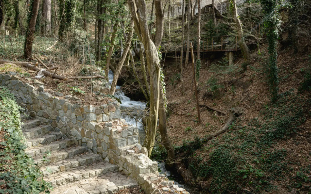 Dvukhetazhnaya S Terrasoy Otdykh U Ruchyya Flat