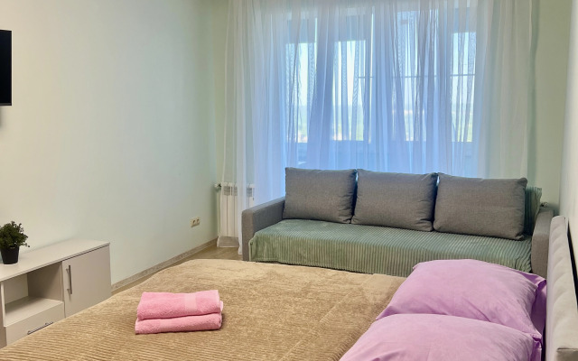 Dvukhkomnatnaya v tsentre goroda v elitnom dome Flat