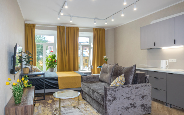 Квартира Современная Студия в Сердце Петербурга