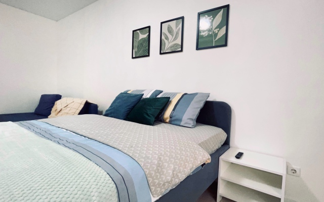 Bolshaya dvukhkomnatnaya s domashnim kinoteatrom Flat