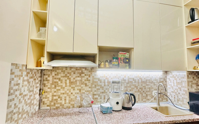 S vidom na gory v ozdorovitelnom centre Reka ZHizni Apartments