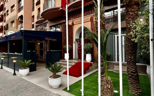 Hotel Les Trois Palmiers, Hotel