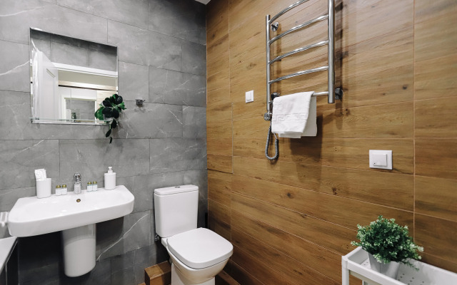 Апартаменты Lalapart Cozy loft на 18 этаже в ЖК Савеловский Сити