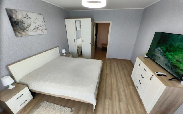 Квартира Современная видовая 1-комнатная квартира у реки в Завидово