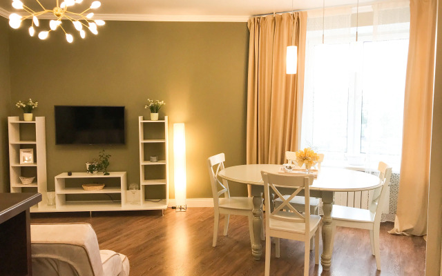 Апартаменты Красивая трехкомнатная с европланировкой