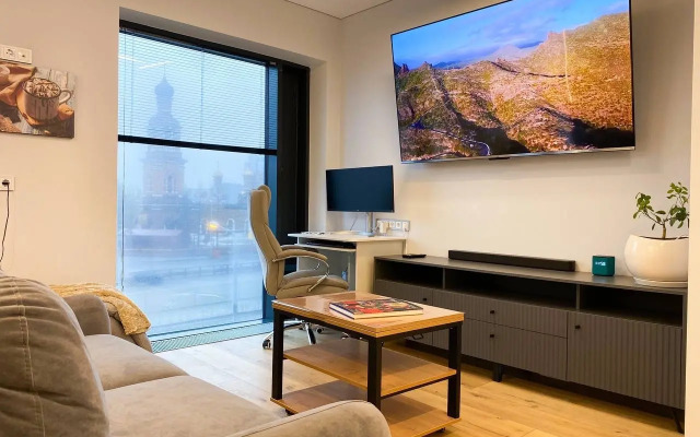 KatrinRent Business Family Suite S Panoramnymi Oknami Flat