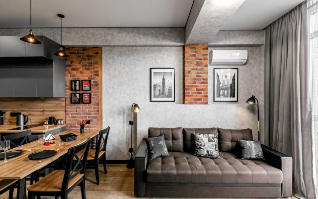 Квартира Дизайнерская Лофт в элитном районе