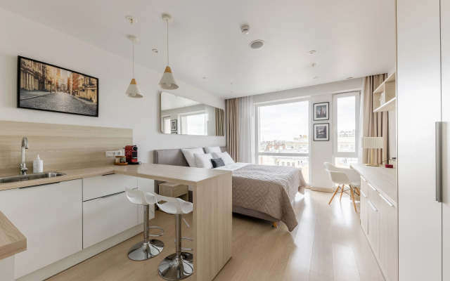 Апартаменты Happy Stay - панорамный вид на город