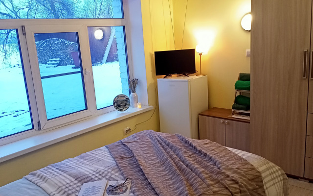 Квартира Студия на Берегу Озера с Лебедями