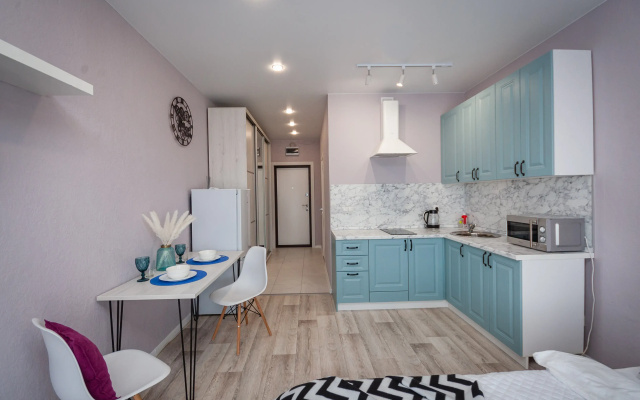 Apartamenty Birds na 23 etaze s panoramnym vidom na reku