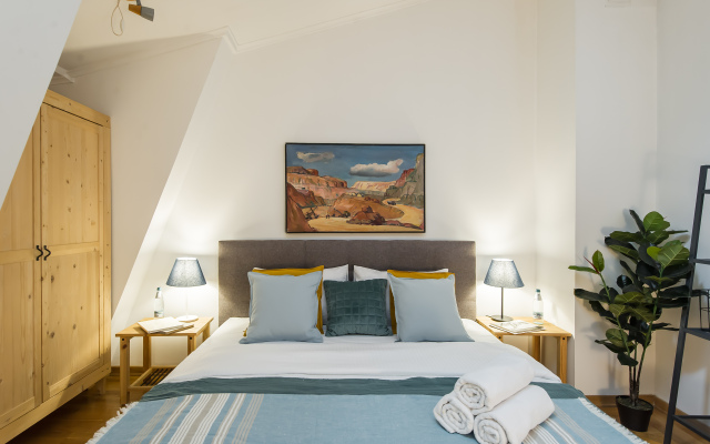 Квартира GM Apartments Двухэтажные с видом на Тверскую