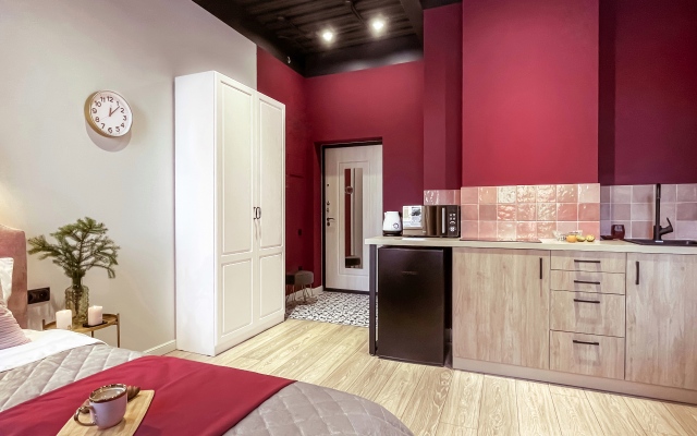 Квартира Студия Viva Magenta