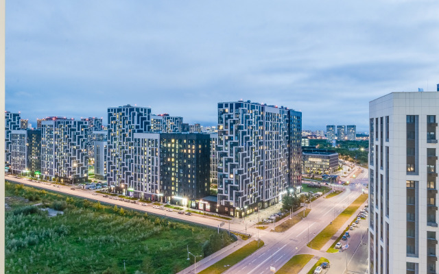 Uyutnaya studiya okolo metro spartak Apartments