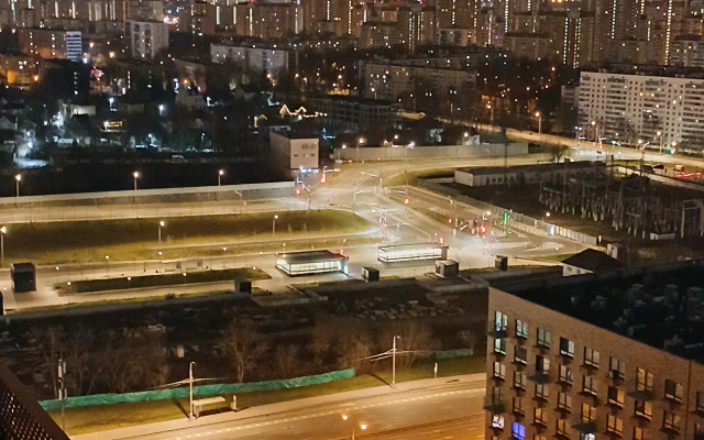 Квартира на 25 этаже с видом на лес