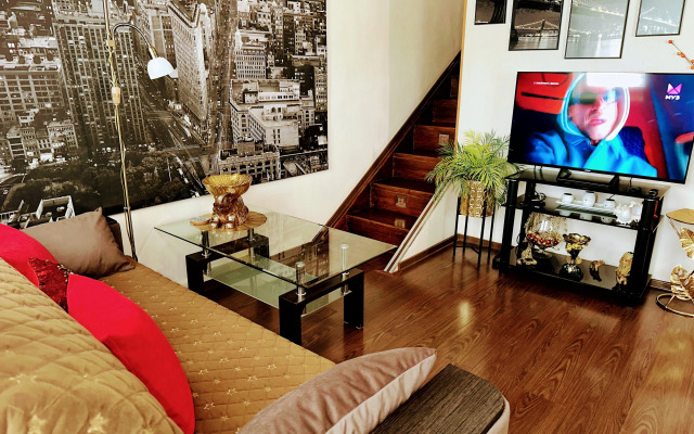 Апартаменты C прекрасным видом на зелёный парк и реку