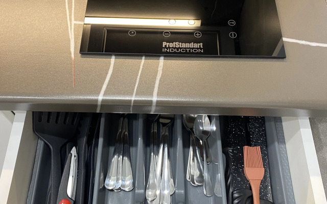 Квартира с массажным креслом и кофемашиной