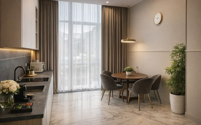 Апартаменты Мемфис Апарт с видом на Навагинскую