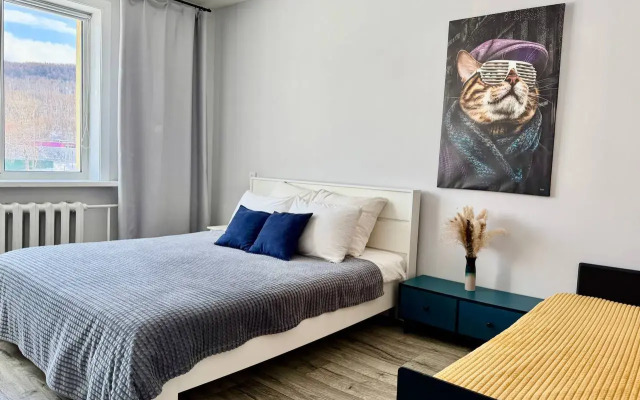 Квартира Двухкомнатная с видом на сопки