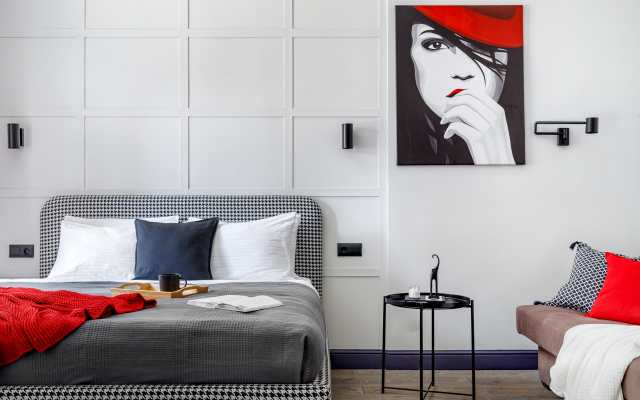 Апартаменты UzorApart Дизайнерская студия на набережной в центре города