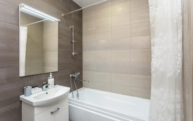 Panda Home sovremennom ZhK s krasivym vidom na reku Apartments