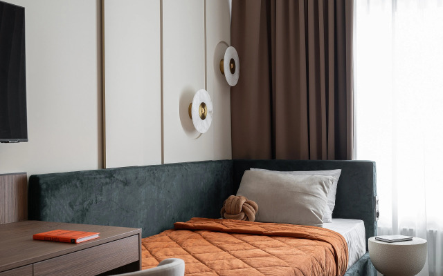 Апартаменты Трехкомнатные Luxury Dubai с двумя спальнями