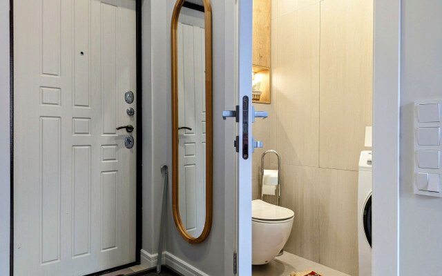 Квартира двухуровневая с видовым балконом в центре Красной Поляны